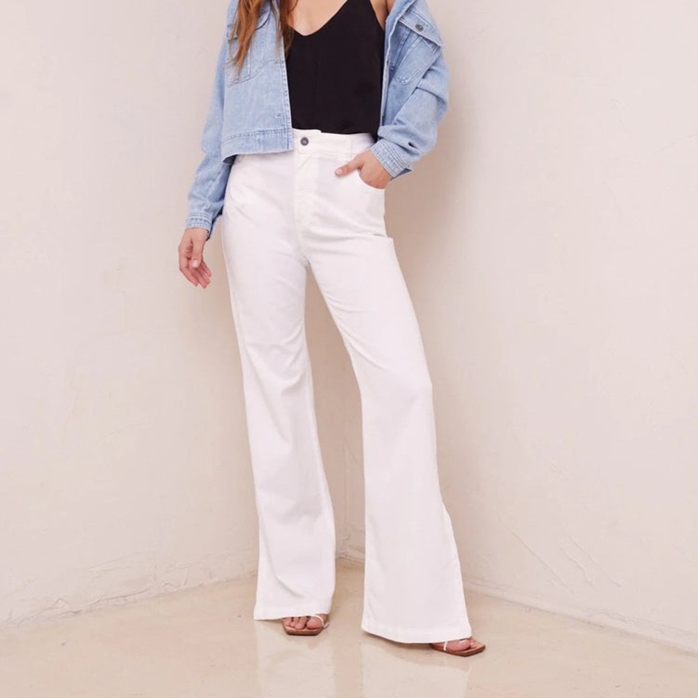 Bella Dahl White Jeans